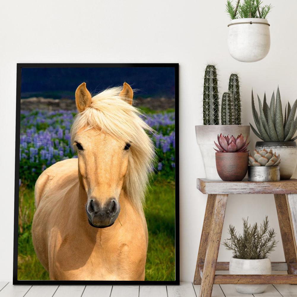 Horse - Full Round Drill Diamond Painting 30*40CM