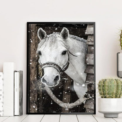 Horse - Full Round Drill Diamond Painting 30*40CM