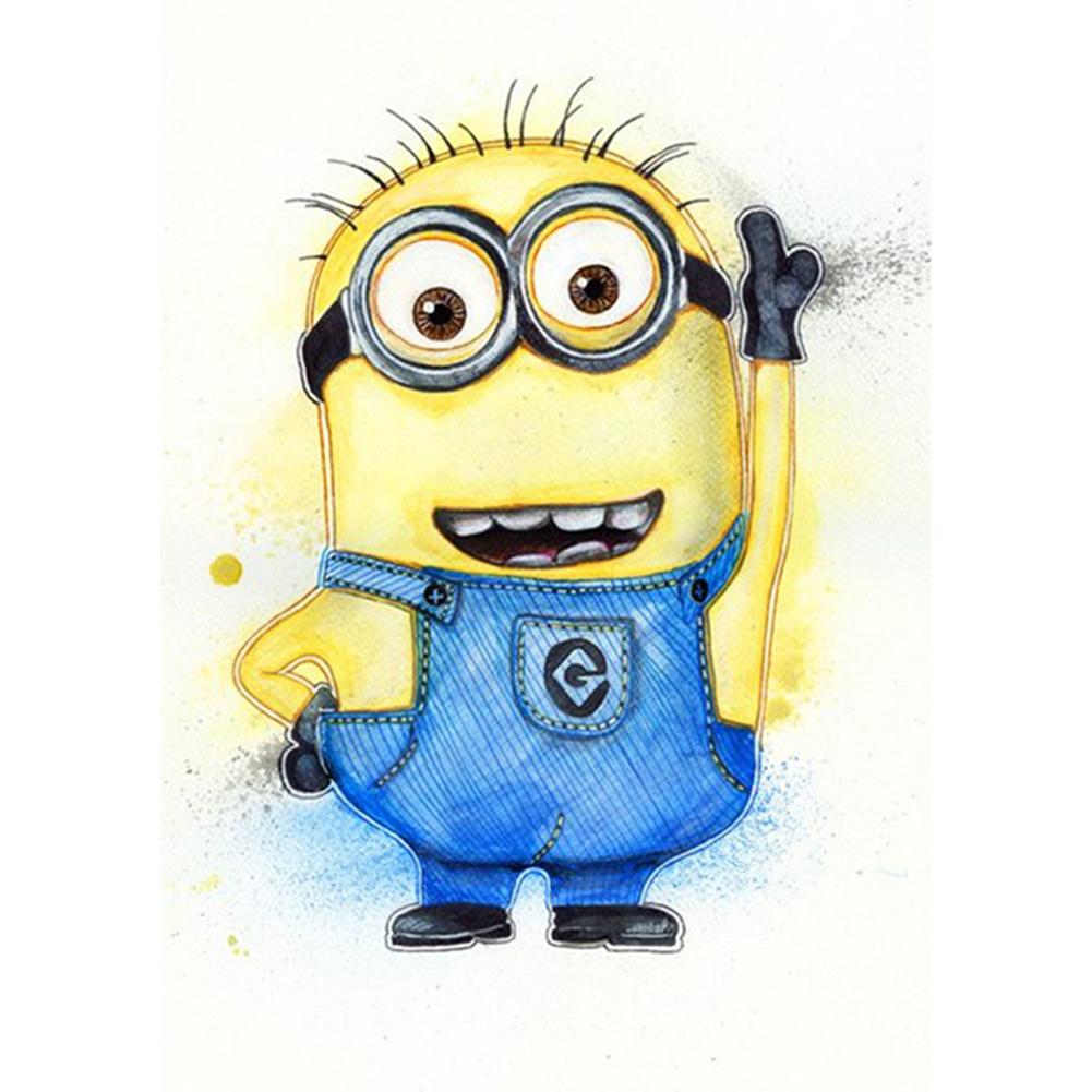 Minions - Full Round Drill Diamond Painting 30*40CM