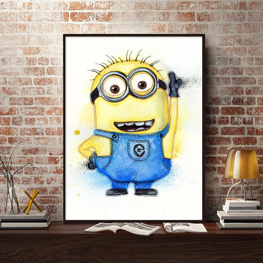 Minions - Full Round Drill Diamond Painting 30*40CM