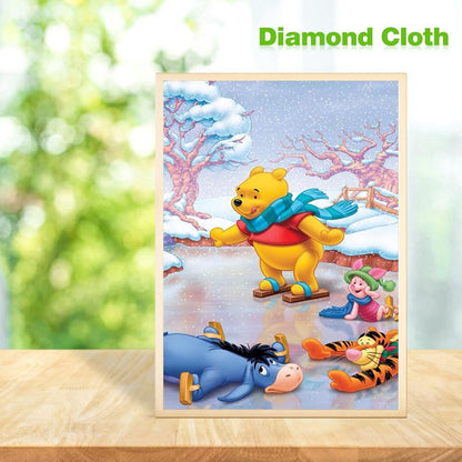 Winnie Pooh - Full Round Drill Diamond Painting 30*40CM