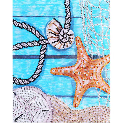 Seastar - Special Shaped Drill Diamond Painting 25*30CM