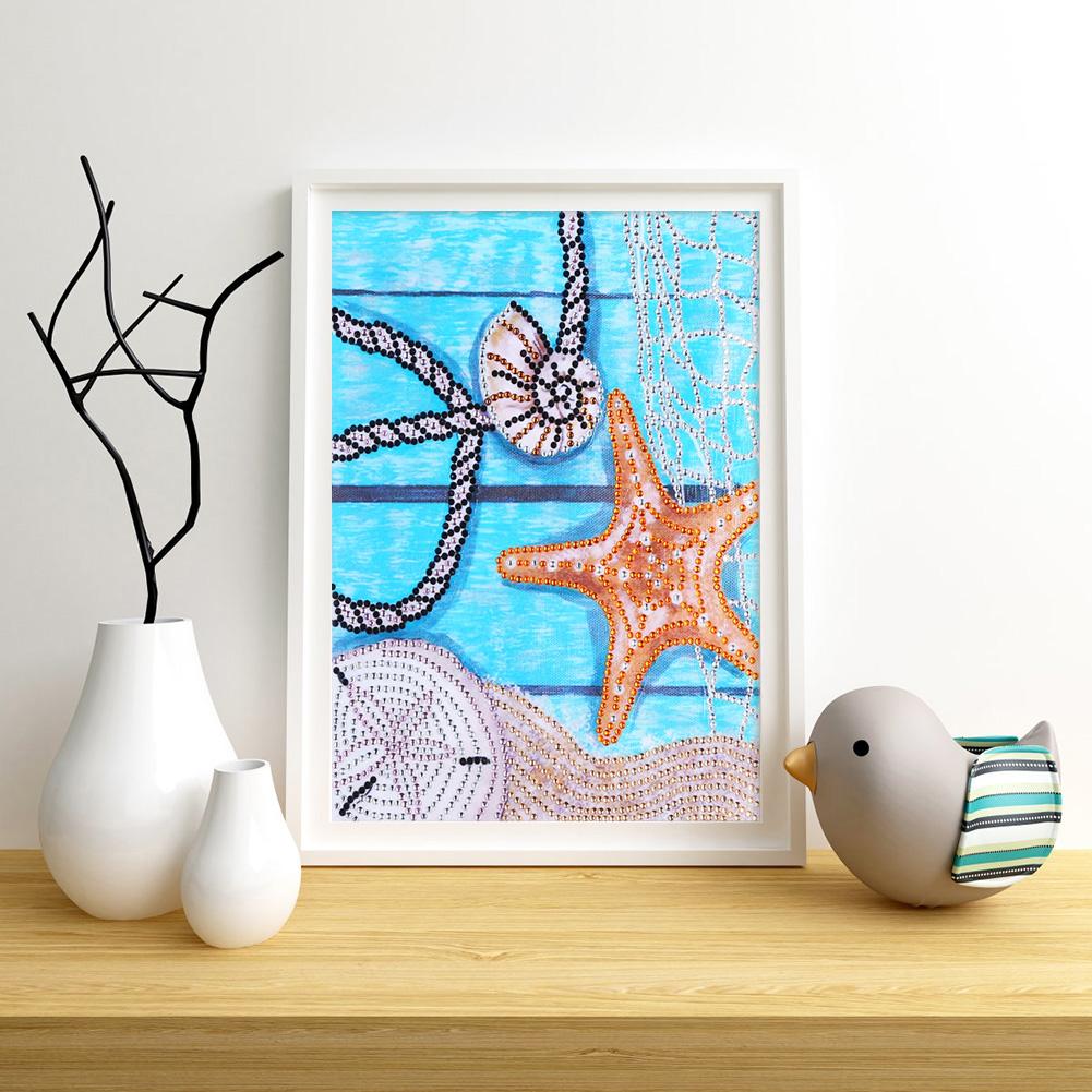 Seastar - Special Shaped Drill Diamond Painting 25*30CM