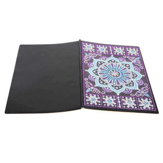 DIY Mandala Special Shaped Diamond Painting 50 Sheets Students A5 Notebook