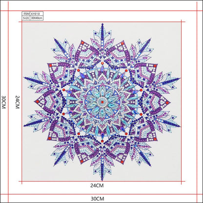 Datura - Special Shaped Drill Diamond Painting 30*30CM