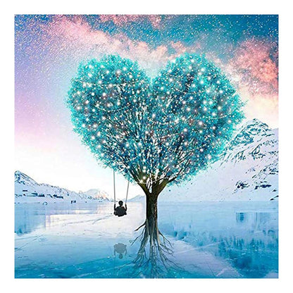 Love Tree - Full Round Drill Diamond Painting 30*30CM