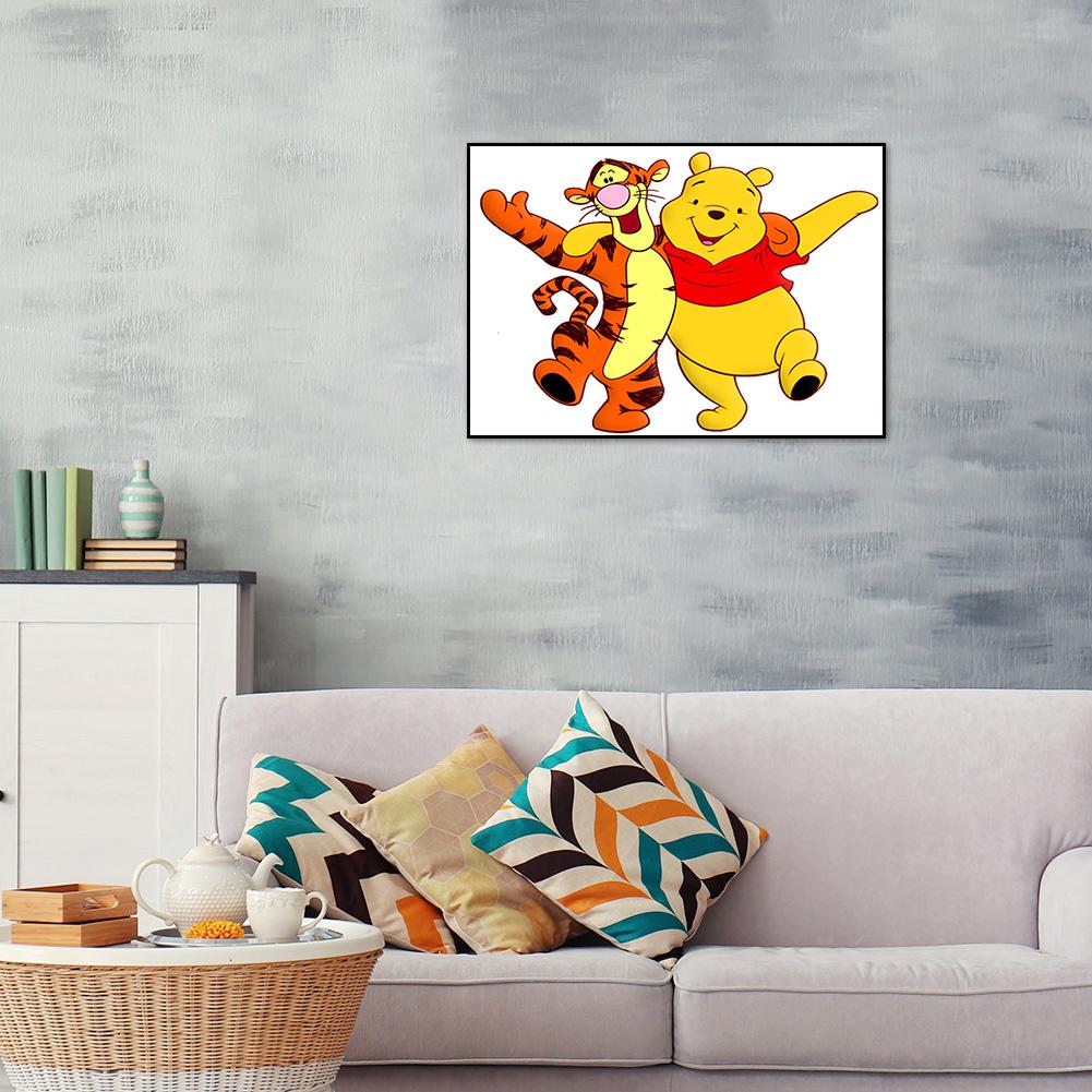 Winnie Pooh - Full Round Drill Diamond Painting 30*40CM