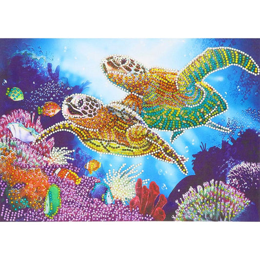 Tortoise - Special Shaped Drill Diamond Painting 30X40CM