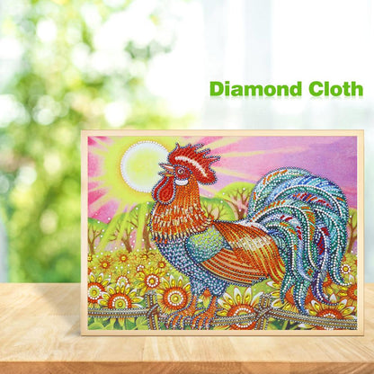 Chicken - Special Shaped Drill Diamond Painting 30*40CM