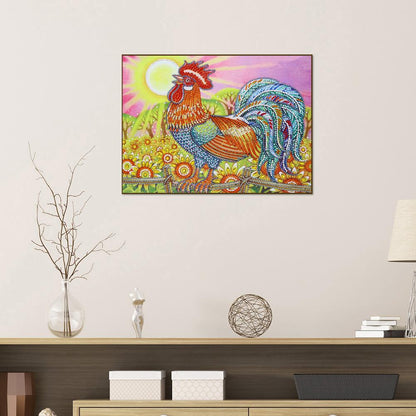 Chicken - Special Shaped Drill Diamond Painting 30*40CM