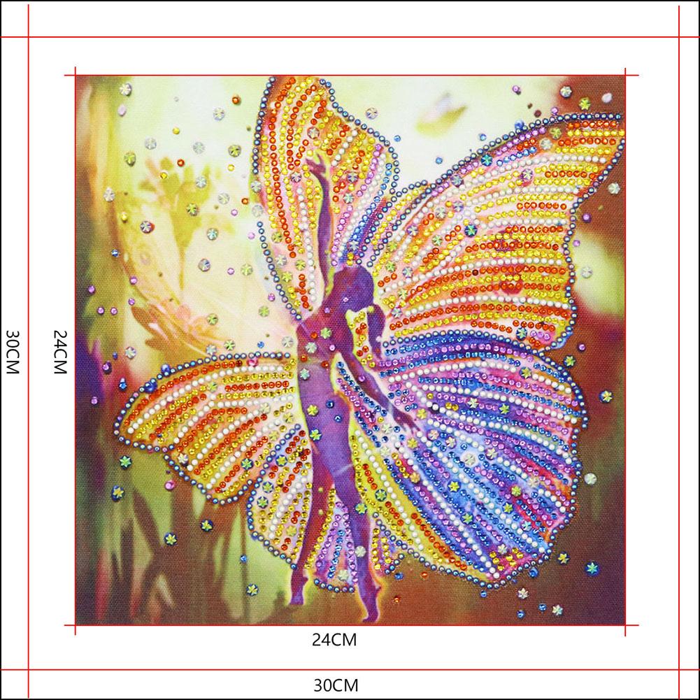 Beauty - Special Shaped Drill Diamond Painting 30X30CM