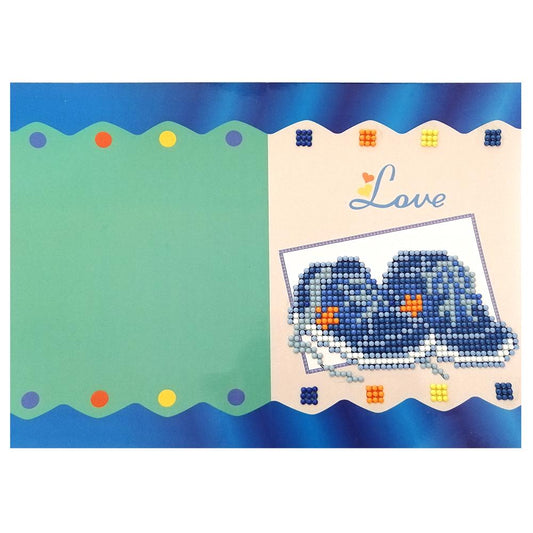 5D DIY Drills Diamond Painting Greeting Valentine Card Party Birthday Gifts