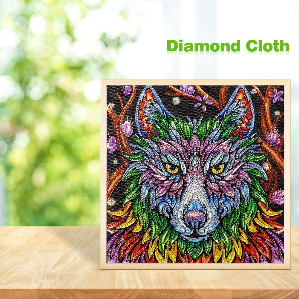 Wolf - Special Shaped Drill Diamond Painting 30*30CM