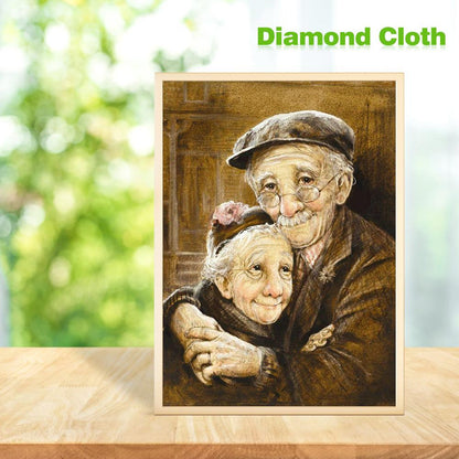 Older Couples - Full Round Drill Diamond Painting 30*40CM