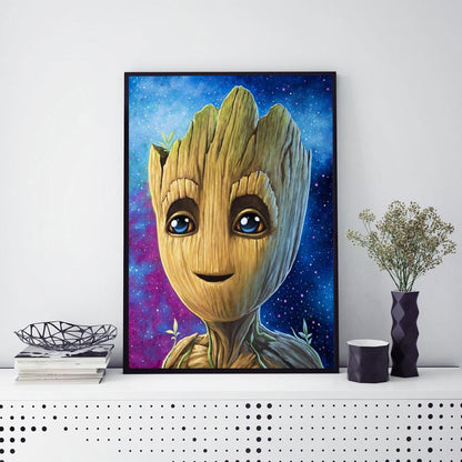 Groot - Full Round Drill Diamond Painting 30*40CM