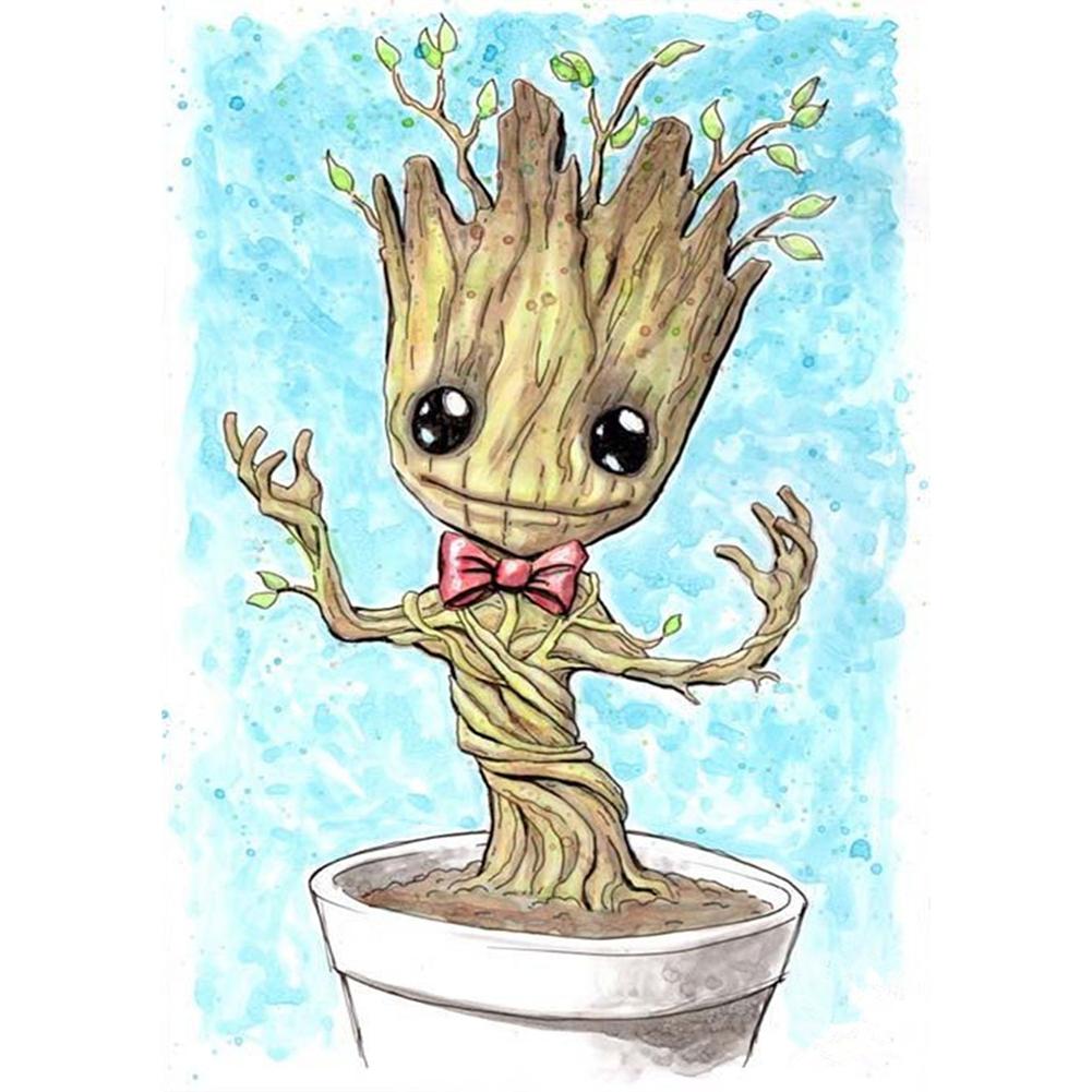 Groot - Full Round Drill Diamond Painting 30*40CM