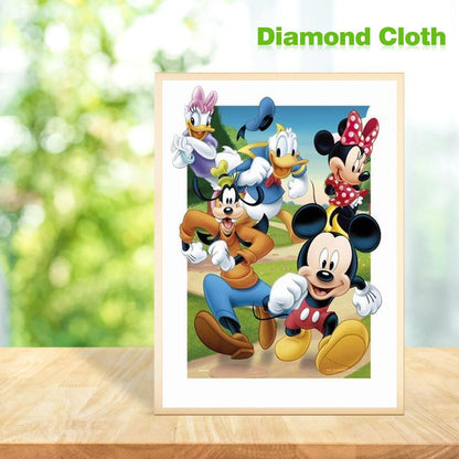 Mickey Mouse - Full Round Drill Diamond Painting 40*50CM