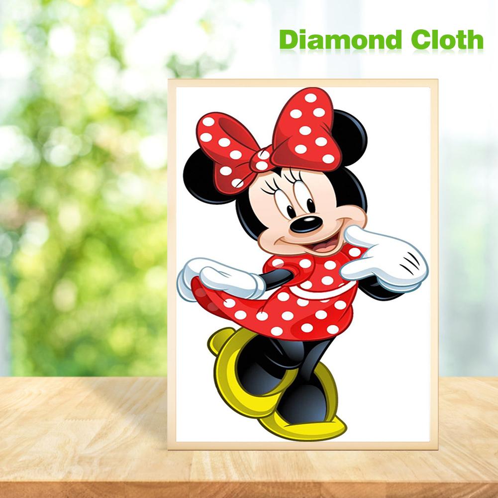 Minnie - Full Round Drill Diamond Painting 30X40CM