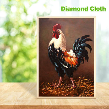 Rooster - Full Round Drill Diamond Painting 30*40CM