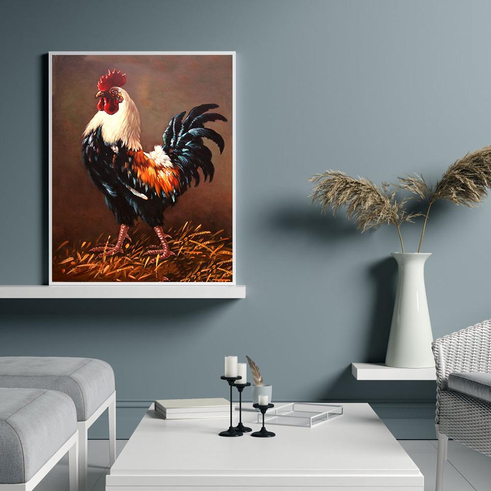 Rooster - Full Round Drill Diamond Painting 30*40CM