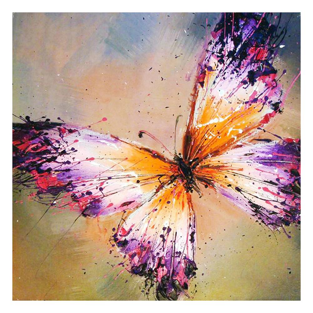 Butterfly - Full Round Drill Diamond Painting 30*30CM