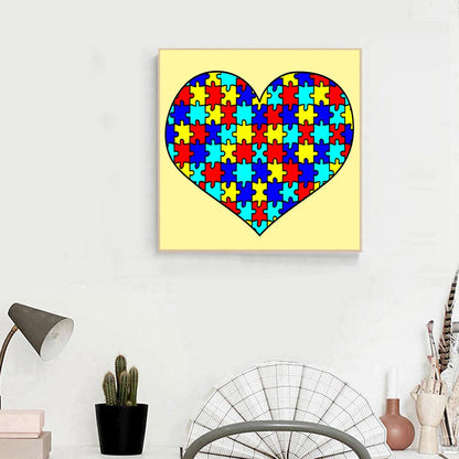 5D DIY Full Drill Diamond Painting Heart Embroidery Mosaic Craft Kits Decor