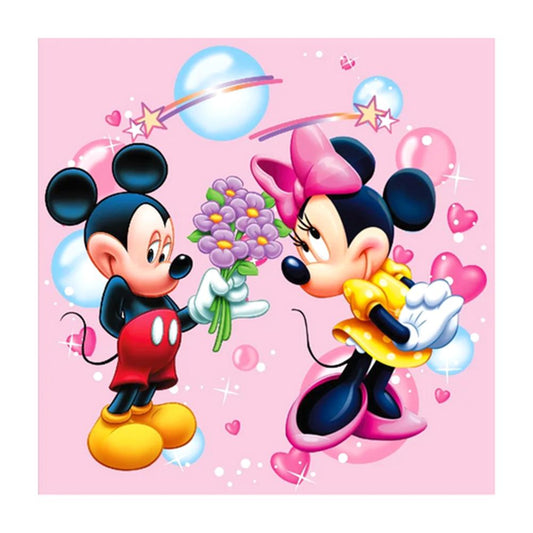 Mickey Mouse - Full Round Drill Diamond Painting 30*30CM