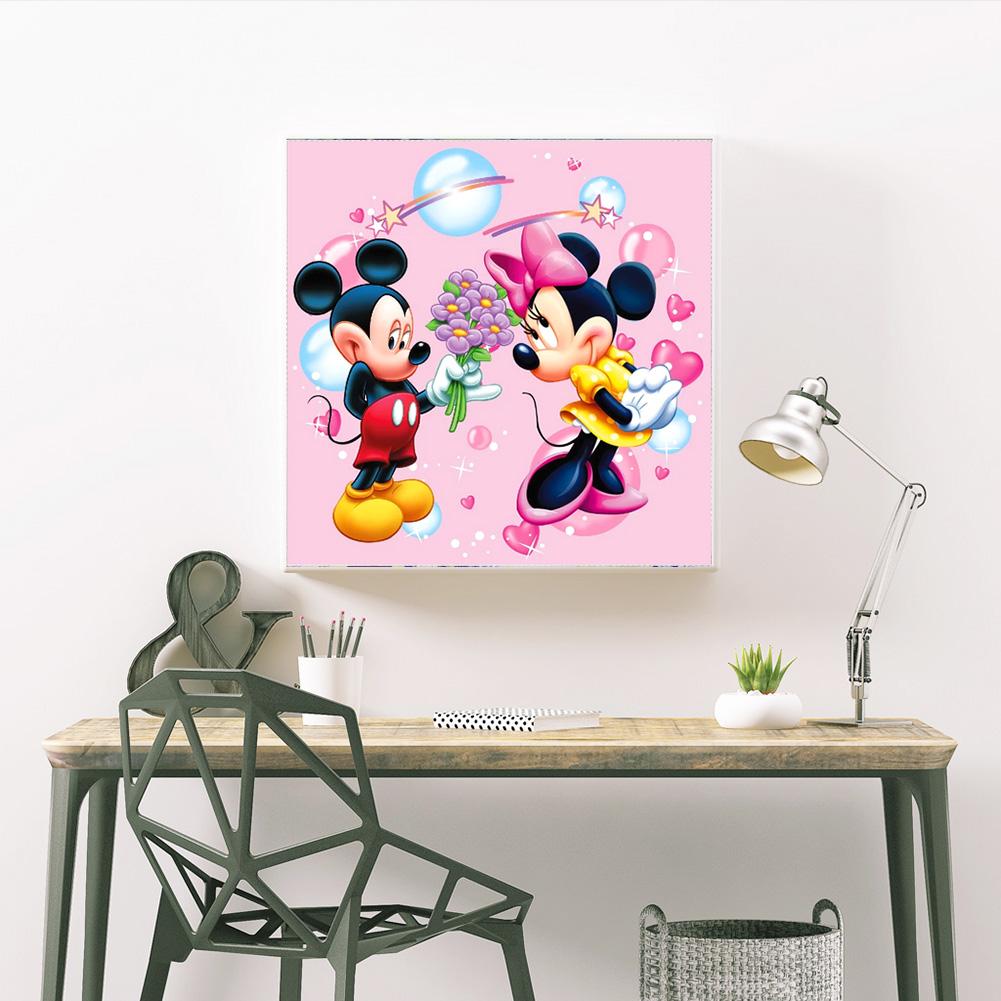 Mickey Mouse - Full Round Drill Diamond Painting 30*30CM