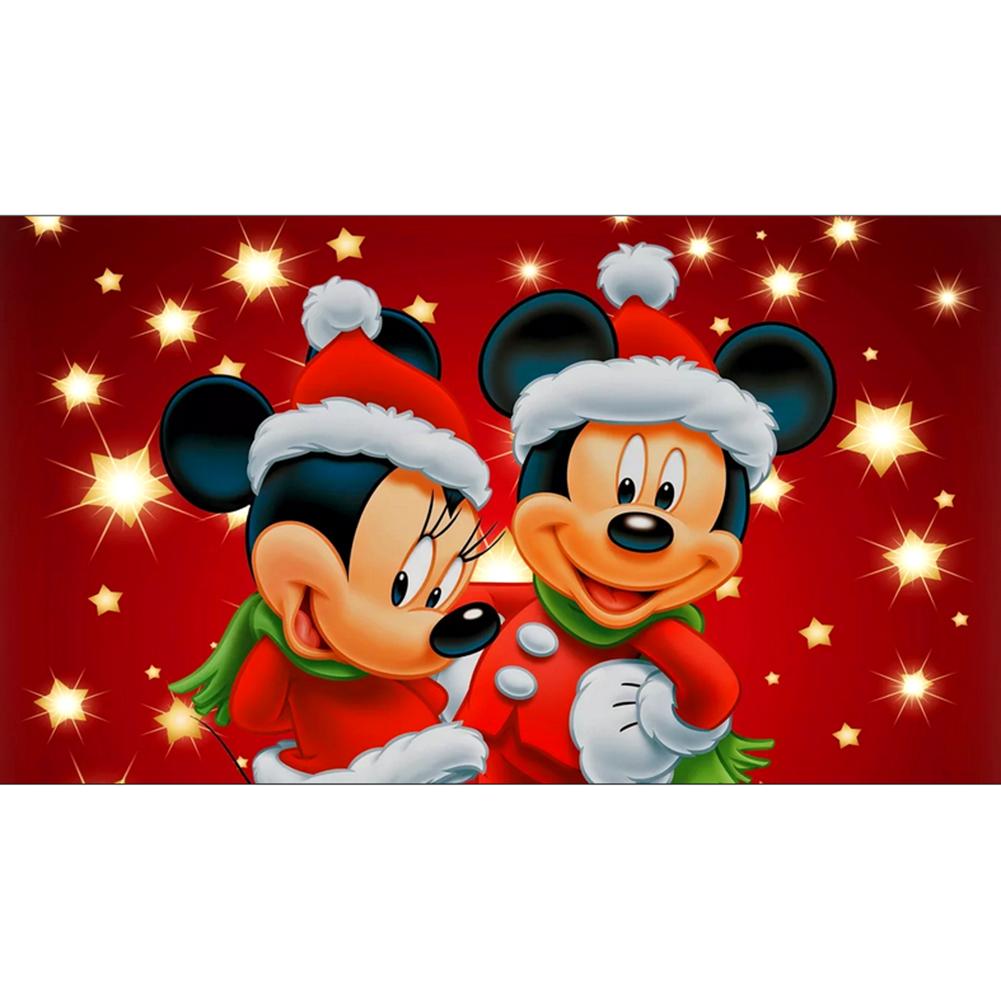 Mickey Mouse - Full Round Drill Diamond Painting 30*40CM