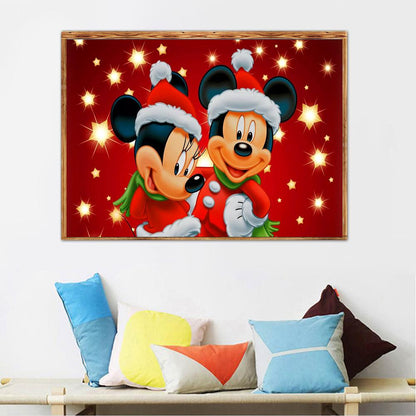 Mickey Mouse - Full Round Drill Diamond Painting 30*40CM