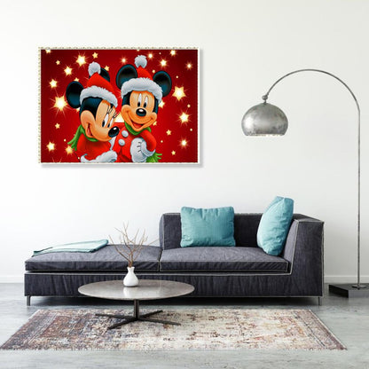 Mickey Mouse - Full Round Drill Diamond Painting 30*40CM