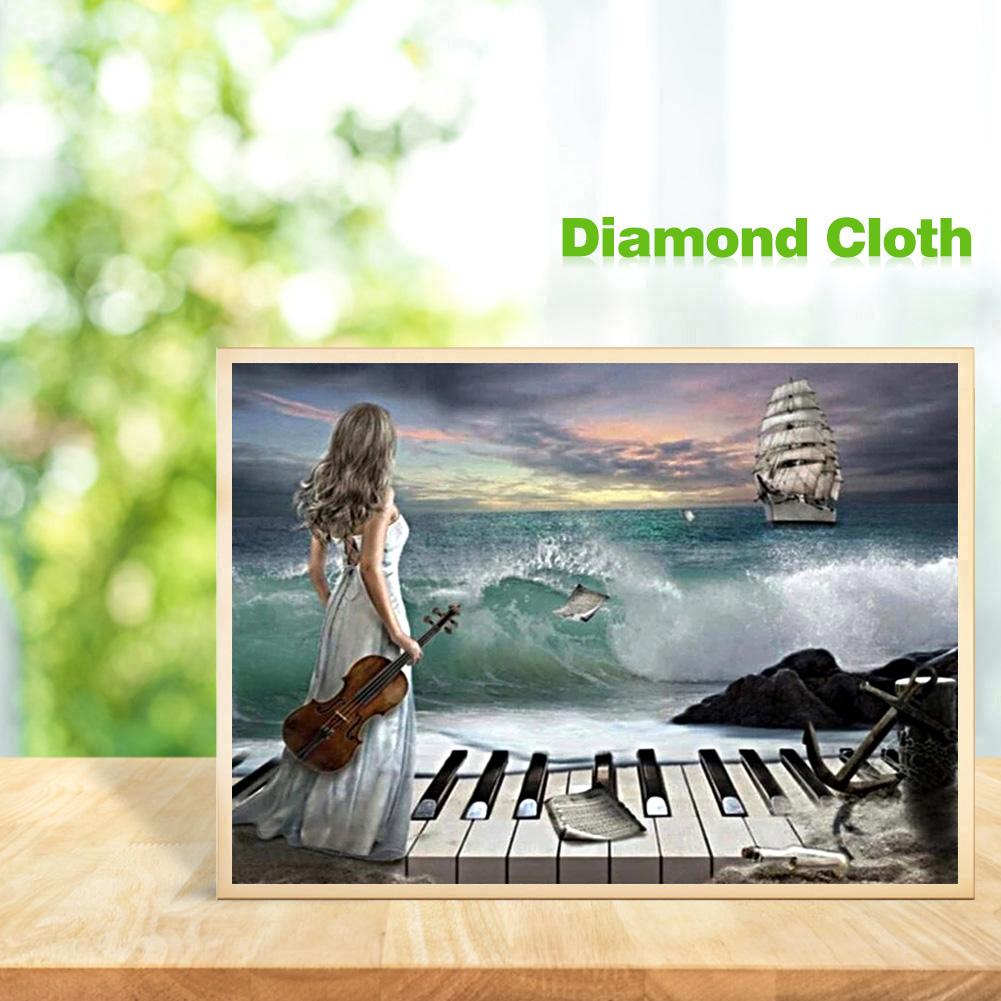 Piano - Full Round Drill Diamond Painting 30*40 CM