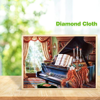 Piano - Full Round Drill Diamond Painting 30*40CM