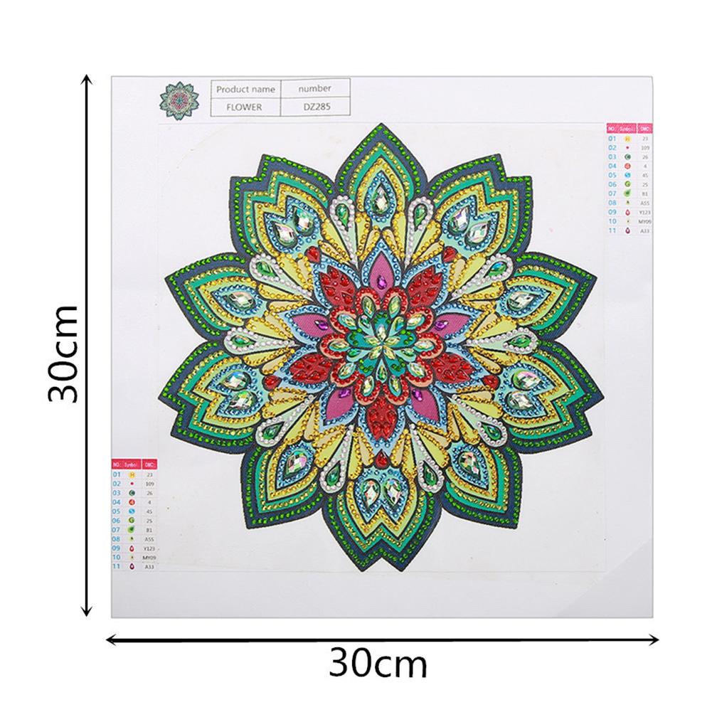 Datura - Special Shaped Drill Diamond Painting 30*30CM