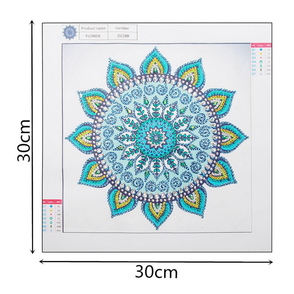 Datura - Special Shaped Drill Diamond Painting 30*30CM