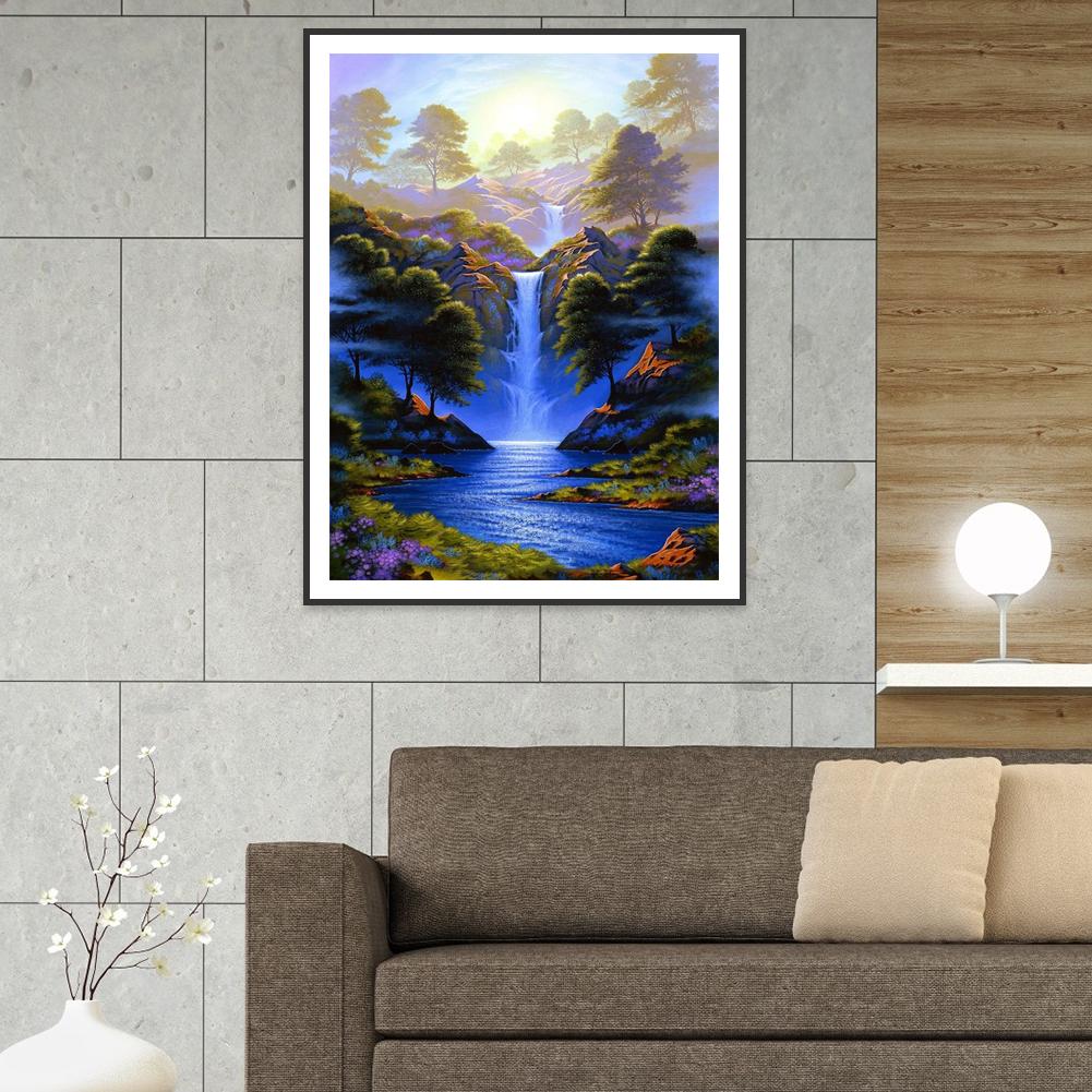 Scenery - Full Round Drill Diamond Painting 30*40CM