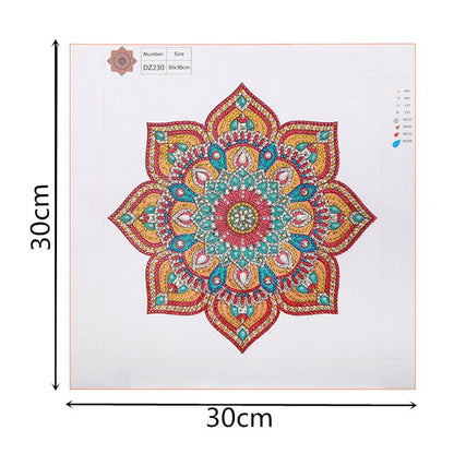 Datura - Special Shaped Drill Diamond Painting 30*30CM