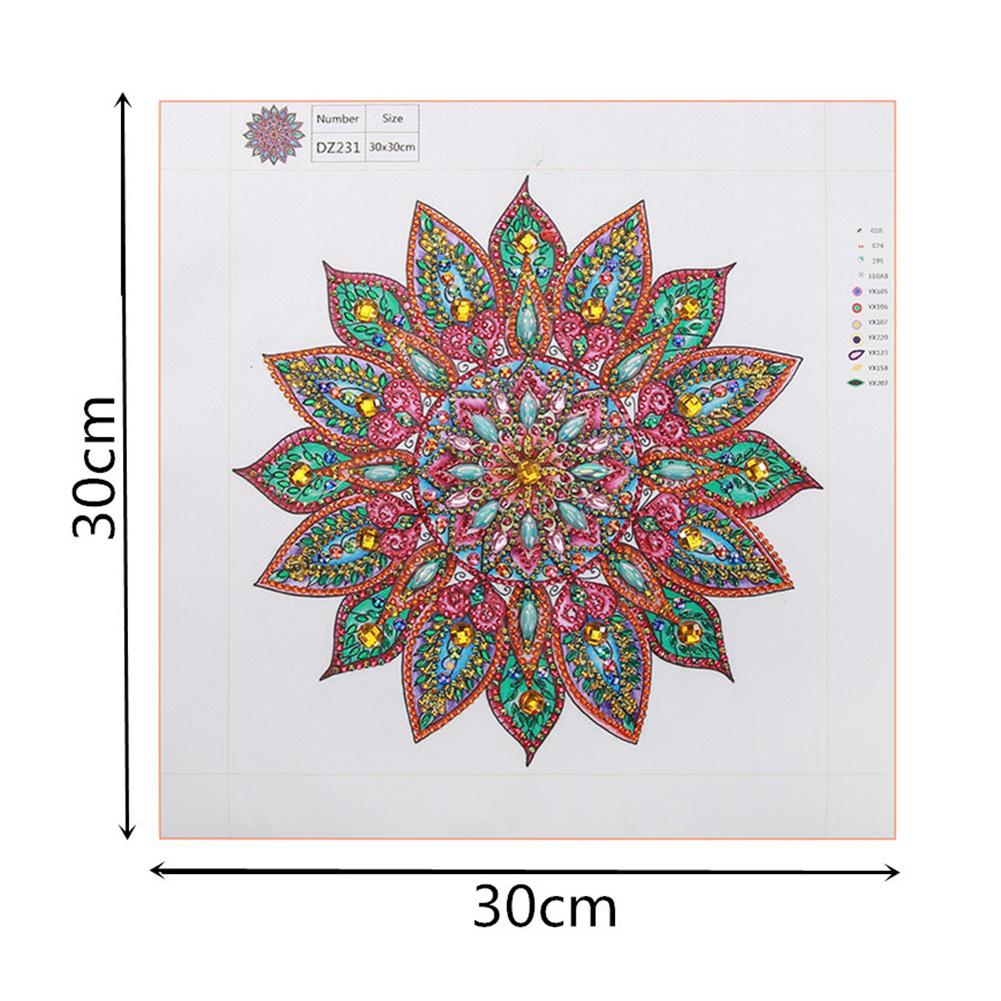 Datura - Special Shaped Drill Diamond Painting 30X30CM