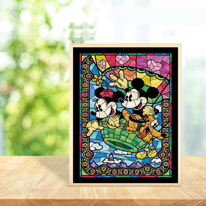 Mickey Mouse - Full Round Drill Diamond Painting 30*40CM