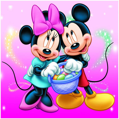 Mickey Mouse - Full Round Drill Diamond Painting 30*30 CM