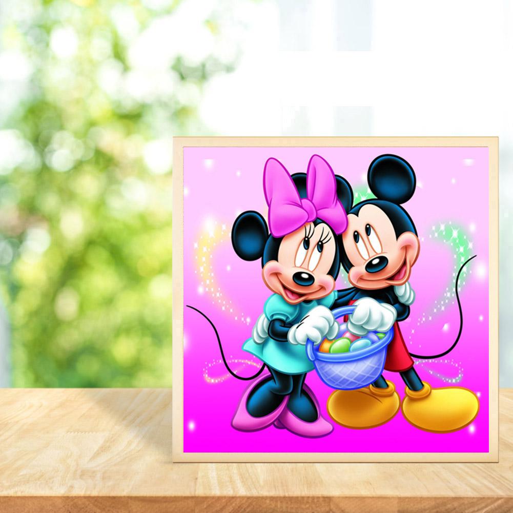 Mickey Mouse - Full Round Drill Diamond Painting 30*30 CM