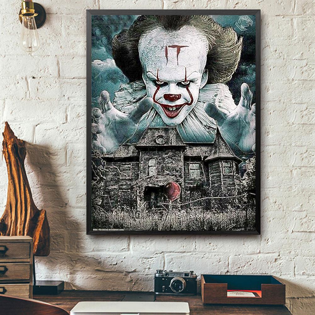 Clown - Full Round Drill Diamond Painting 30*40CM