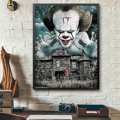 Clown - Full Round Drill Diamond Painting 30*40CM