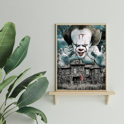 Clown - Full Round Drill Diamond Painting 30*40CM