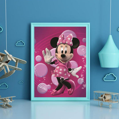 Mickey Mouse - Full Round Drill Diamond Painting 30X40CM