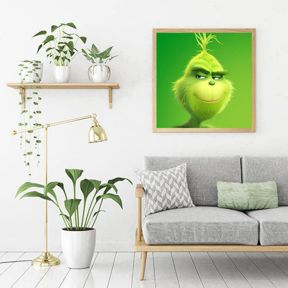 Grinch - Full Round Drill Diamond Painting 30*30CM