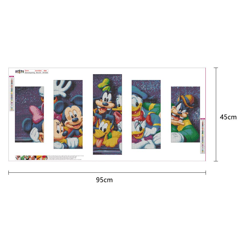 Disney - Full Round Drill Diamond Painting 95*45CM