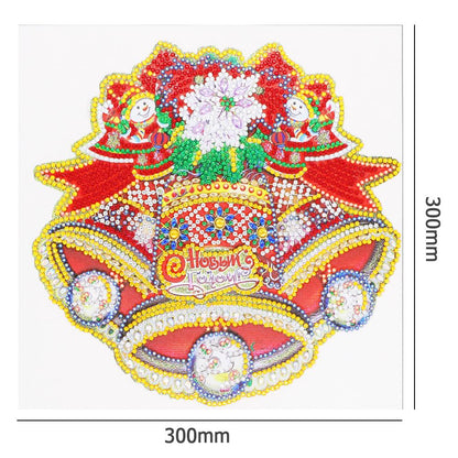 Christmas Bell - Full Round Drill Diamond Painting 30*30CM