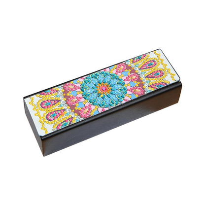 DIY Diamond Painting Eye Glasses Box Travel Leather Sunglasses Storage Case