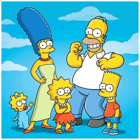 Simpsons - Full Round Drill Diamond Painting 30*30CM